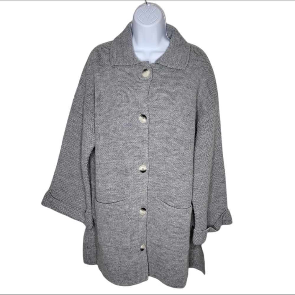 Giovanna Tricot sweater Trench coat M